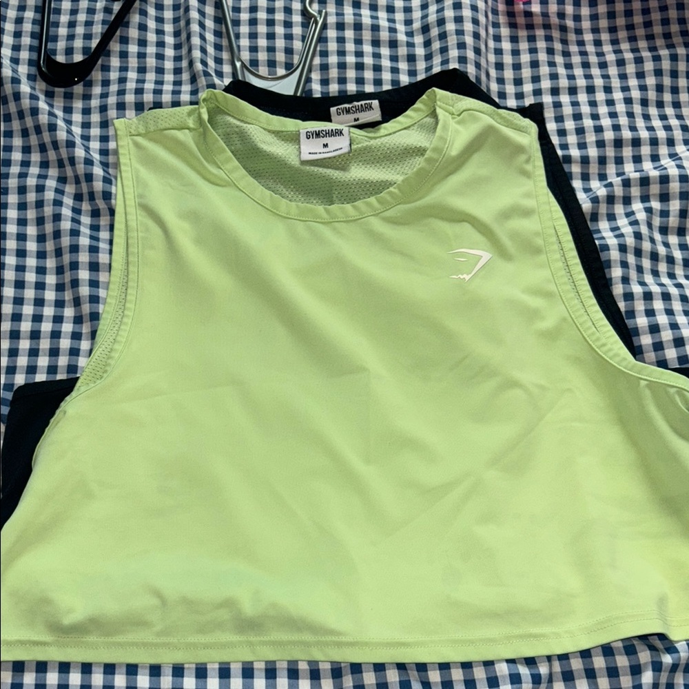 Gymshark Neon Green Sleeveless Top